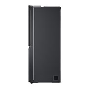 LG  617L Side by Side Fridge with InstaView Door-in-Door™ in Matt Black, GS-X6172MC