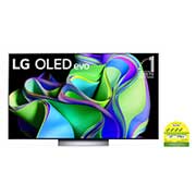 LG OLED evo C3 65 inch TV 4K Smart TV 2023 | Wall mounted TV | TV wall design | Ultra HD 4K resolution | AI ThinQ, OLED65C3PSA