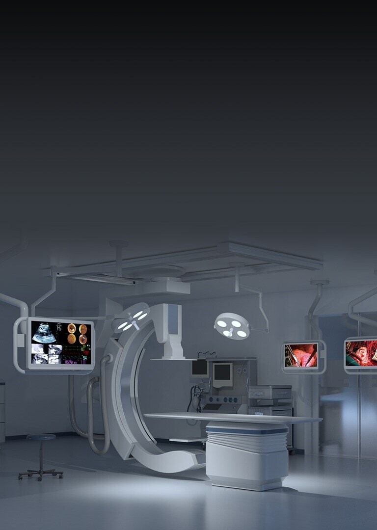 LG Medikal Ekran için Dijital Showroom