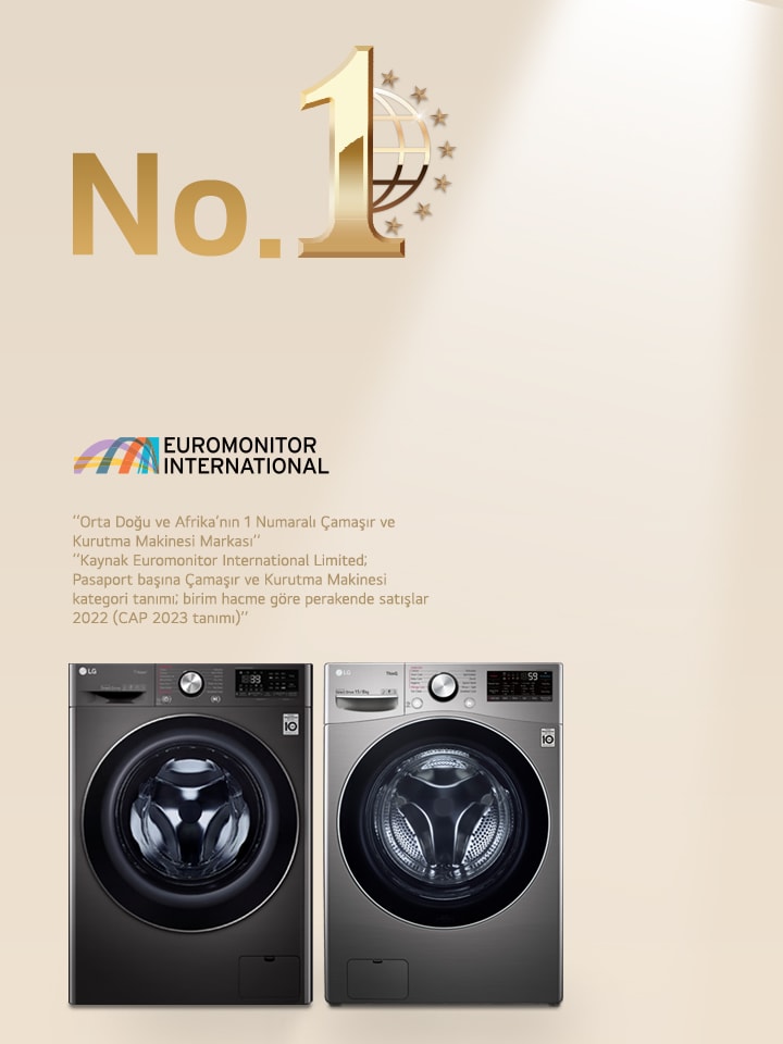 Orta Doğu ve Afrika’nın 1 Numaralı Çamaşır ve Kurutma Makinesi Markası