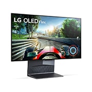 LG Flex, 42 inç OLED TV, Lifestyle Ekran, Kişiselleştirilebilir Esnek Ekran, 20 Kavis Seviyesi, 0.1 ms Tepki, 120Hz, 2023, 42LX3Q6LA
