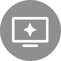 LG OLED TV'de bir aksiyon filmini gösterilmektedir. Kanepe ve TV arasında bir kubbe oluşturan ses dalgaları, sürükleyici uzamsal sesi betimlemektedir.