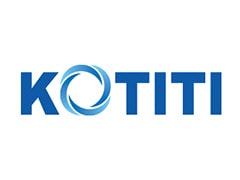 The KOTITI logo with two dots beneath the logo. The first dot is highlighted indicating this is the first of two images.