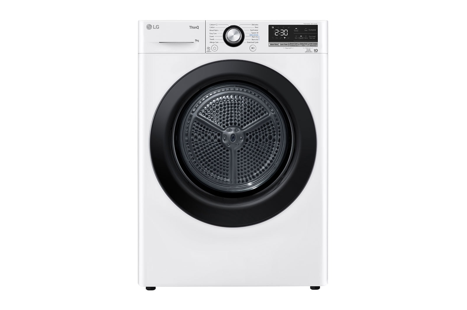 LG Dual Inverter Heat Pump™ Tumble Dryer | 9kg | White, FDC309W
