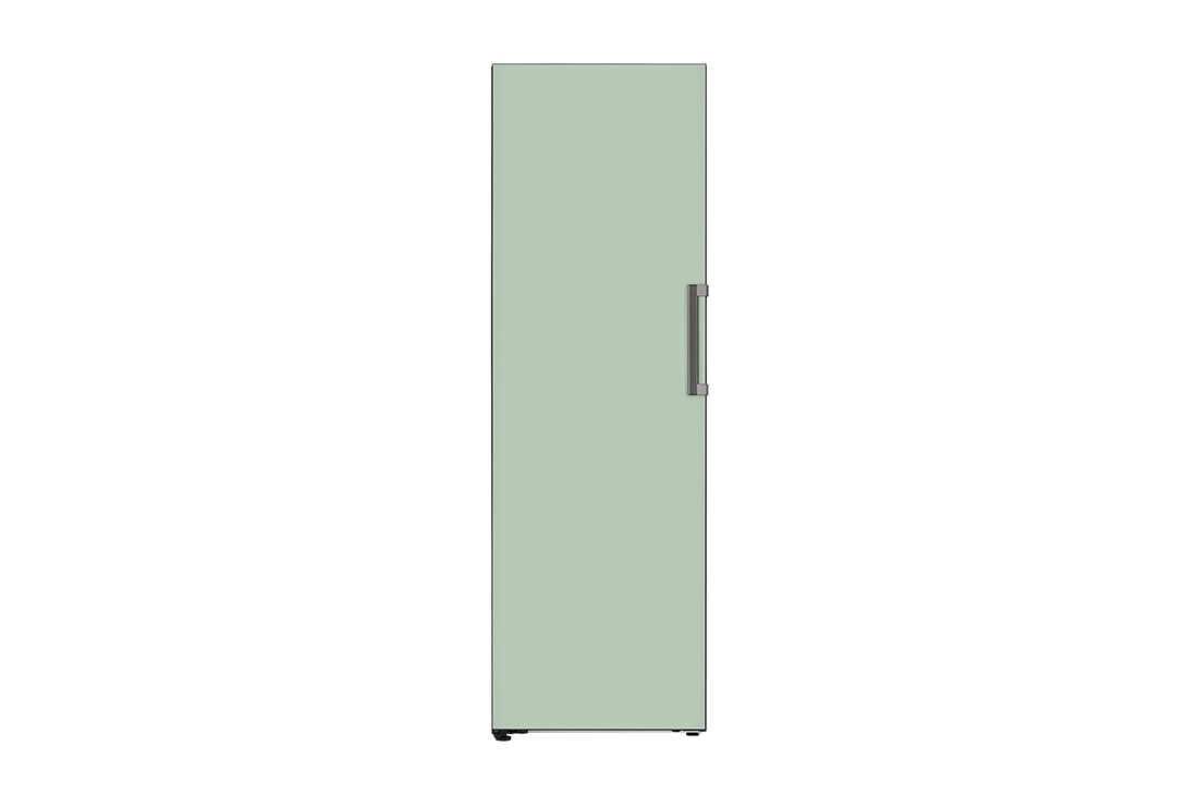 LG Congelador Objet One Door 324L (Net) / 355L (Gross) Flat Door Smart Diagnosis™ ThinQ™ color Menta, Frontal, VC34BQM