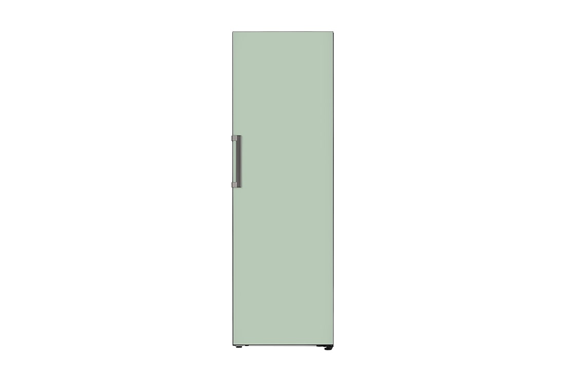 LG Refrigerador Object One Door 386L (Net) / 413L (Gross) Flat Door Smart Diagnosis™ ThinQ™ color Menta, Frontal, VL42BPM