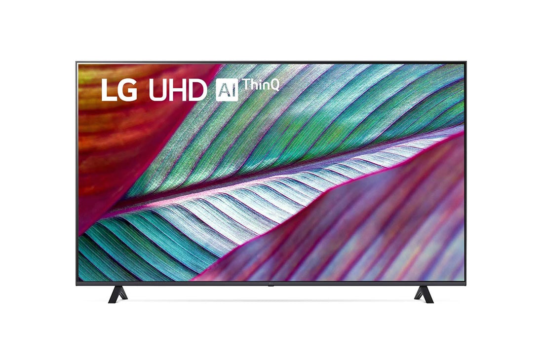 LG Pantalla LG UHD 70'' UR78 4K SMART TV con ThinQ AI, Vista frontal del televisor LG UHD, 70UR7800PSB