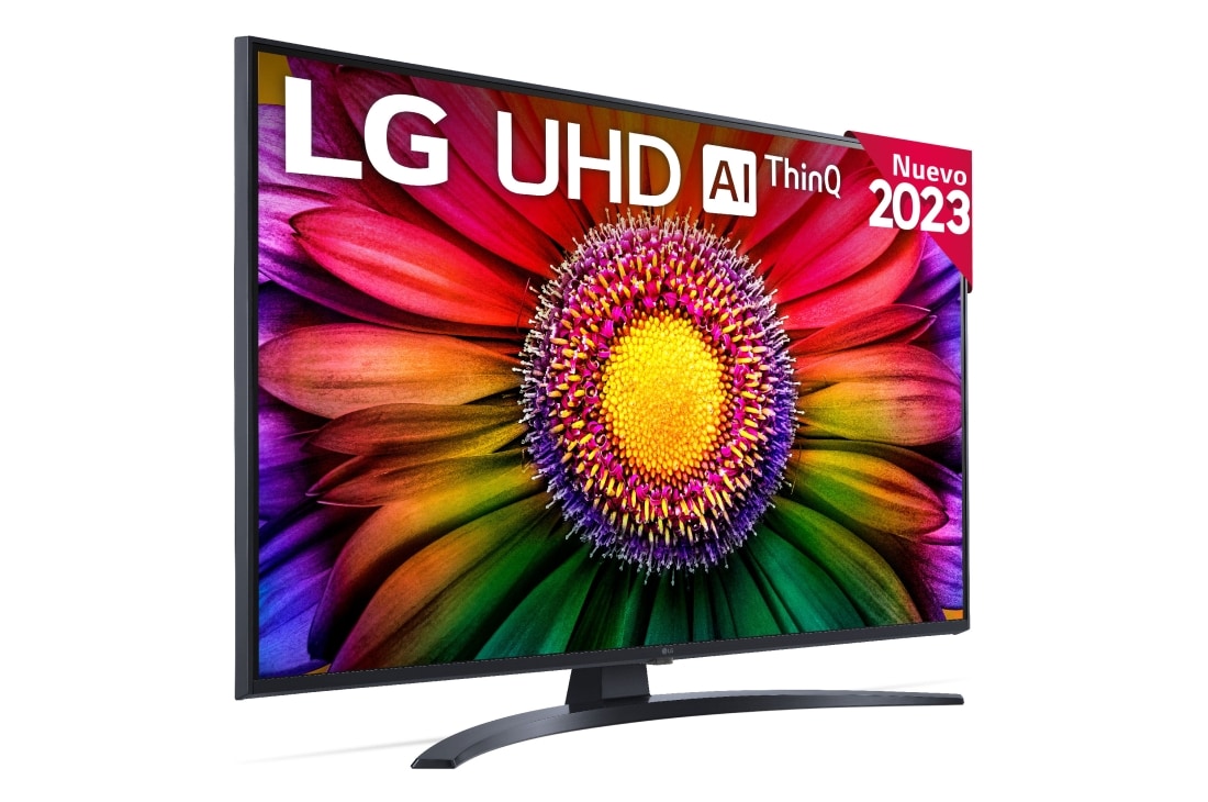 LG TV LG  UHD 4K de 43'' Serie 81, Procesador Alta Potencia, HDR10 / Dolby Digital Plus, Smart TV webOS23, , Front view With Infill Image , 43UR81006LJ
