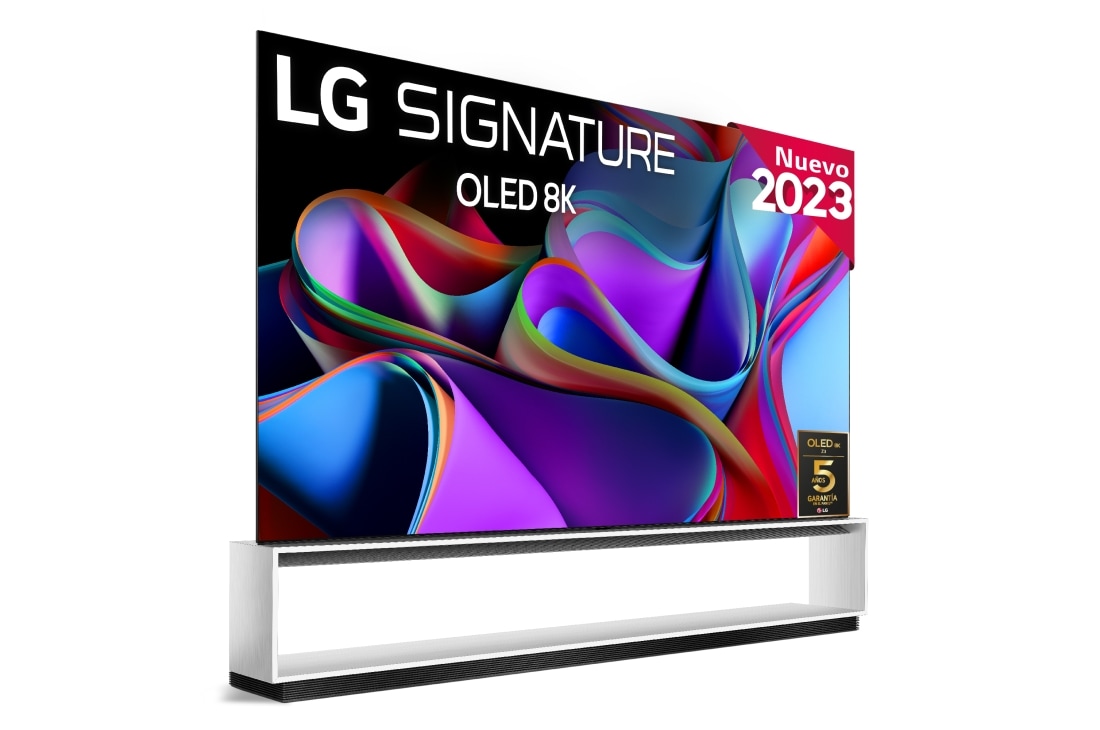 LG  TV LG SIGNATURE OLED evo 8K de 88'' Z3, Procesador Máxima Potencia, Dolby Vision / Dolby ATMOS, Smart TV webOS23, el mejor TV para Gaming., OLED88Z39LA, OLED88Z39LA