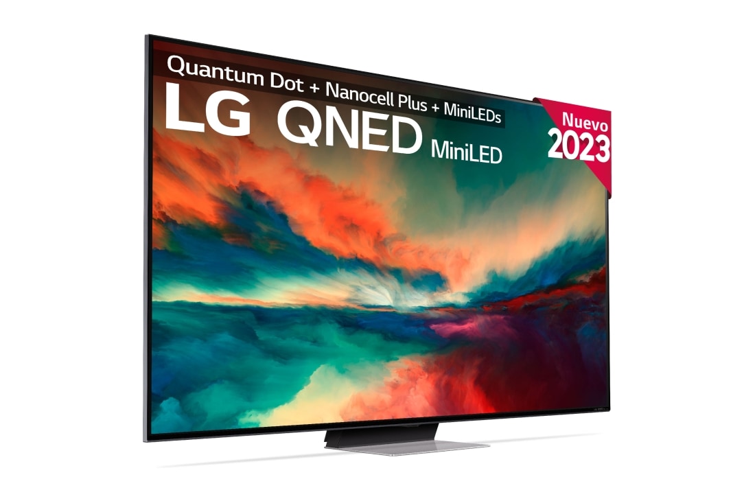 LG TV LG  QNED MiniLED 4K de 86'' Serie 86, Procesador Gran Potencia, Dolby Vision / Dolby ATMOS, Smart TV webOS23, perfecto para Gaming., 86QNED866RE, 86QNED866RE