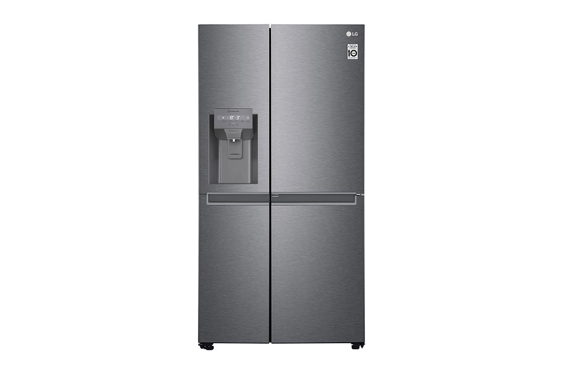 LG Ψυγείο Ντουλάπα Κάθετης Διάταξης (SxS) Total No Frost  με Door-in-Door® 1790 x 91,3 cm , μπροστινή όψη, GSJV31DSXE