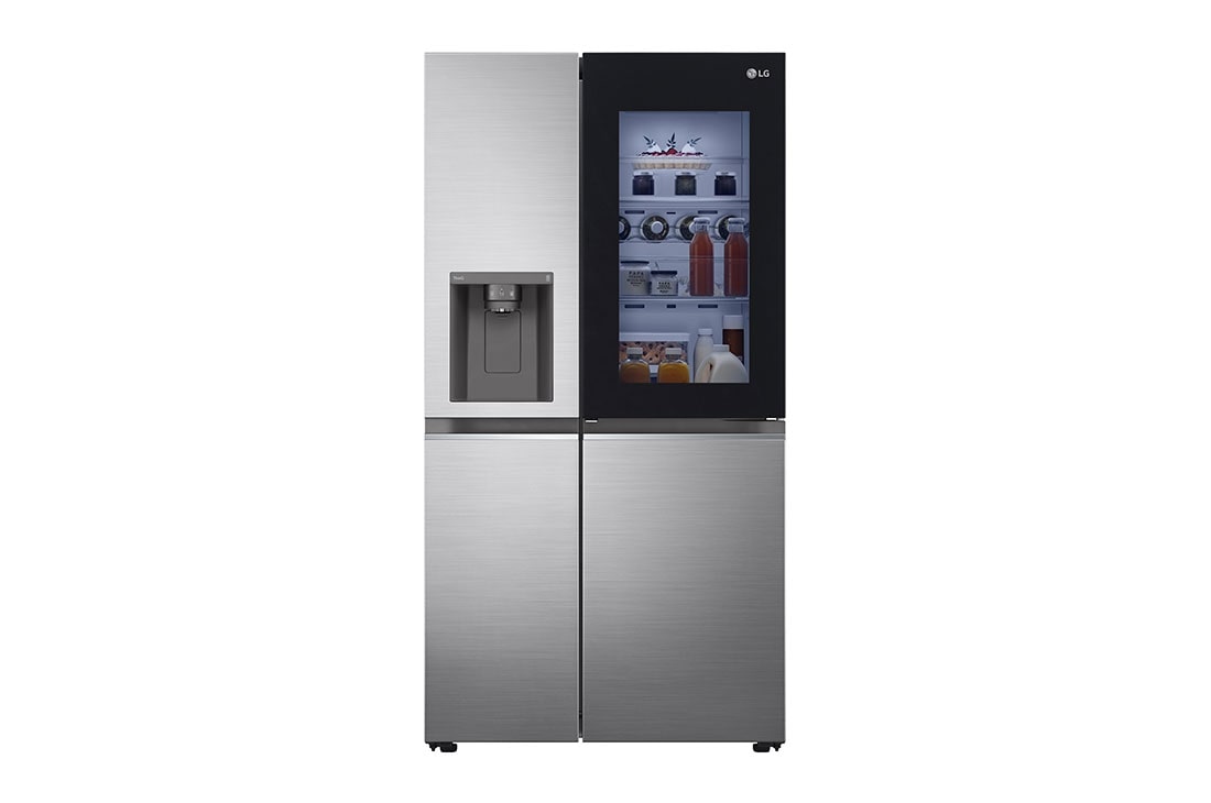 LG Ψυγείο Ντουλάπα Κάθετης Διάταξης (SxS) Total No Frost με Door-in-Door® 1790 x 91,3 cm , GSXV81PZLE, GSXV81PZLE