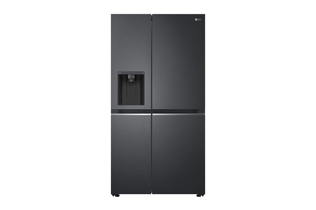 LG Ψυγείο Ντουλάπα Κάθετης Διάταξης (SxS) Total No Frost 179 x 91,3 cm , Front view, GSLV71MCTD