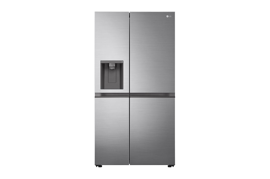 LG Ψυγείο Ντουλάπα Κάθετης Διάταξης (SxS) Total No Frost 179 x 91,3 cm, μπροστινή όψη, GSLV51PZXE