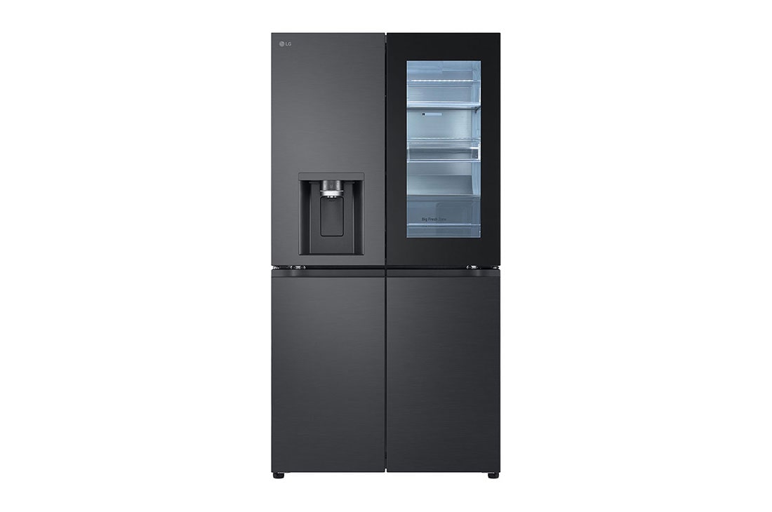 LG Ψυγείο Ντουλάπα Οριζόντιας Διάταξης (Multi Door) Total No Frost με InstaView™ 179 x 91,4 cm , FRONT VIEW , GMG960EVEE
