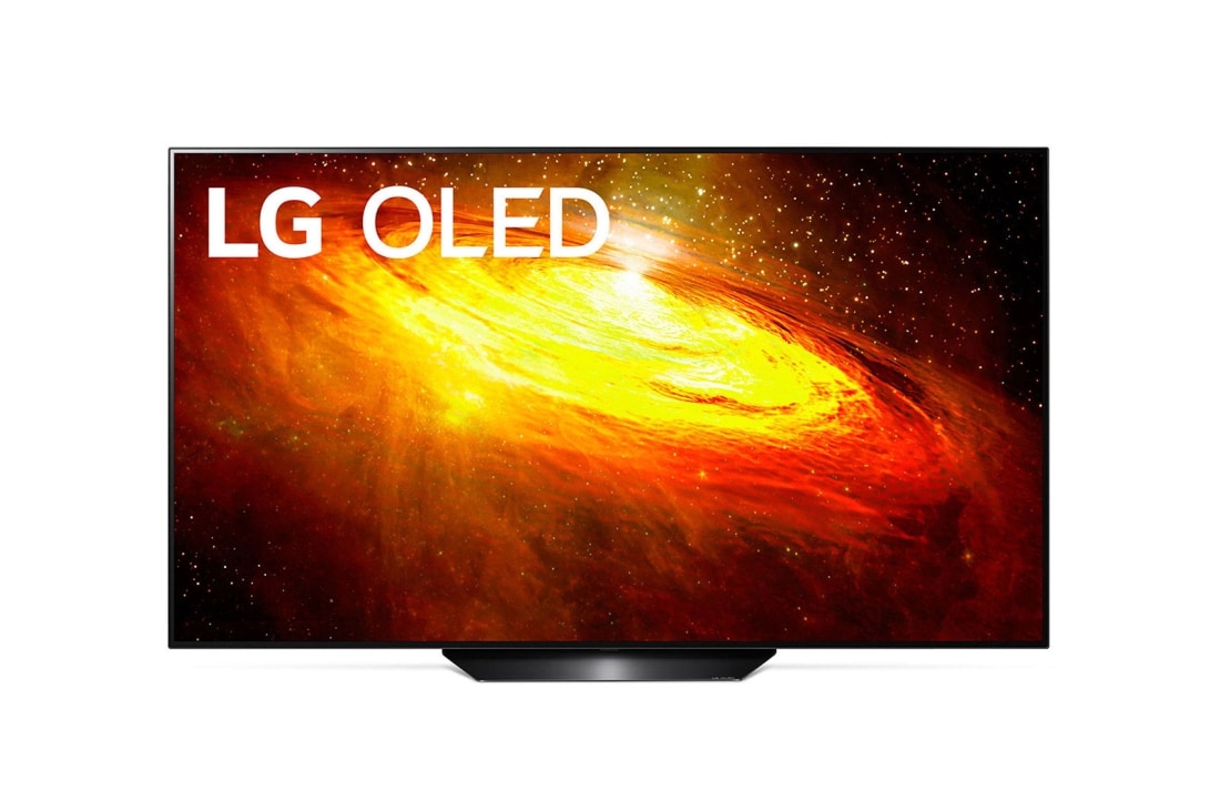 LG BX 65 ίντσες 4K Smart OLED TV, Μπροστινή όψη με εικόνα που γεμίζει το χώρο, OLED65BX6LB
