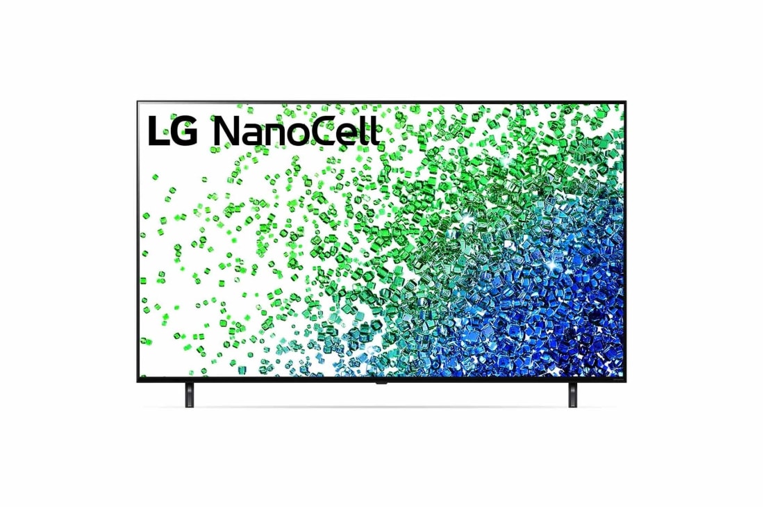 LG 65NANO806PA, Μπροστινή όψη της LG NanoCell TV, 65NANO806PA