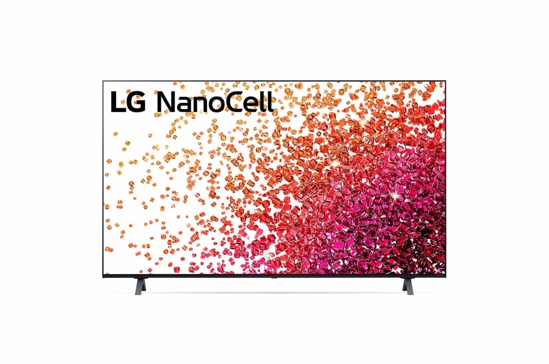 LG 55NANO756PA, Μπροστινή όψη της LG NanoCell TV, 55NANO756PA