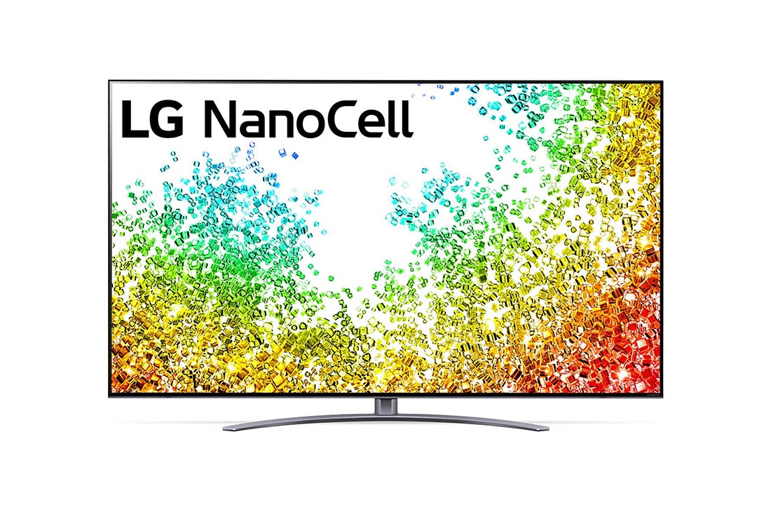 LG 75NANO966PA, A front view of the LG NanoCell TV, 75NANO966PA