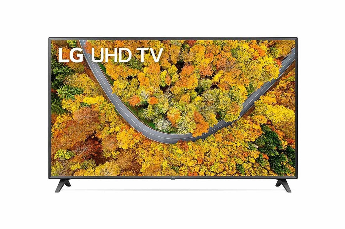 LG UP75, 75'' 4K Smart UHD TV, front image, 75UP75006LC