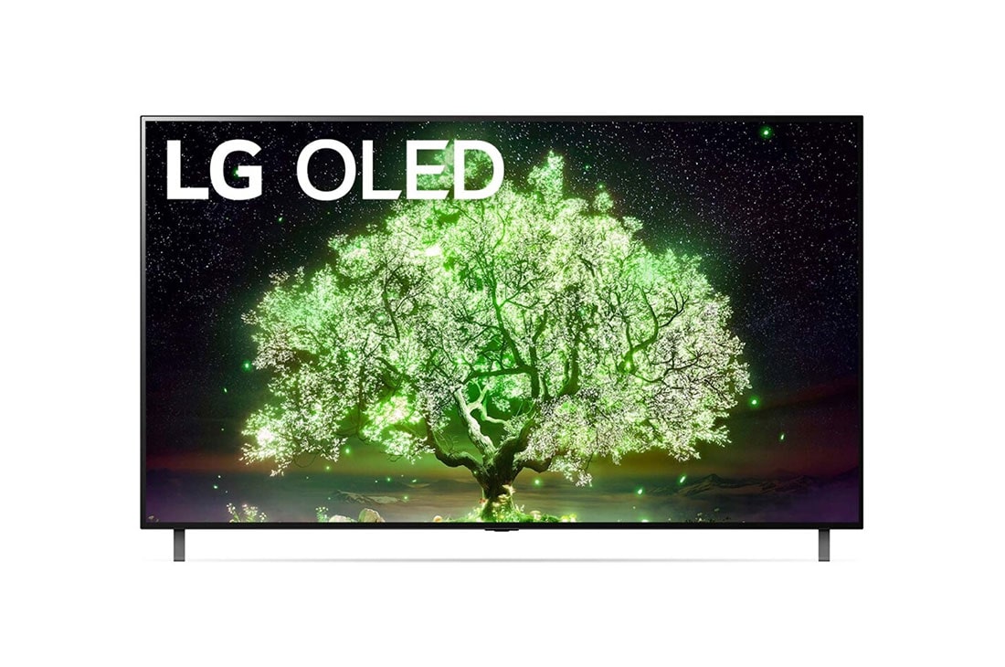 LG A1 77 inch 4K Smart OLED TV, μπροστινή όψη, OLED77A16LA