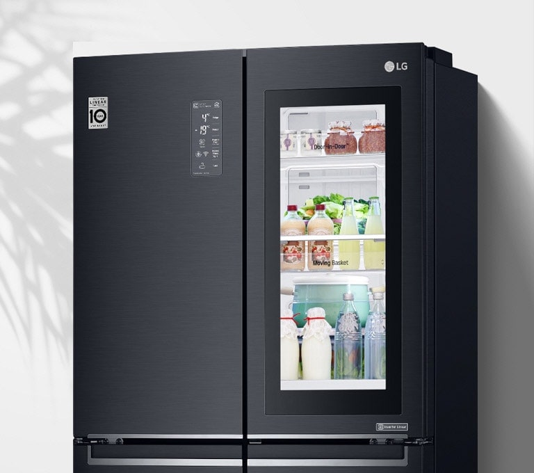 GF-Q6018MT_side-by-side-refrigerators_InstaView-Door-in-Door-open_M