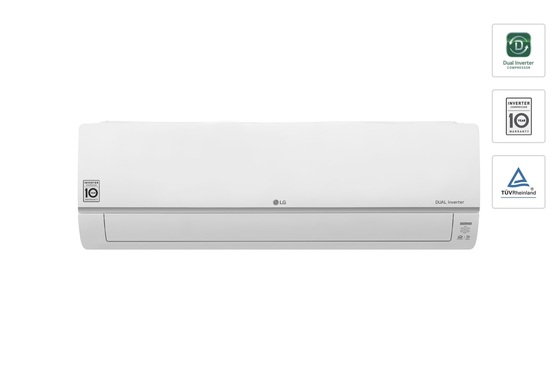 LG 1.0HP Dual Inverter Premium Air Conditioner with Ionizer and ThinQ™ Function, S3-Q09JA2PA