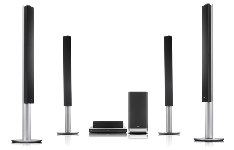 LG 9.1CH 3D BLU-RAY™ Home theater 1460 WATTS & REAR WIRELESS SPEAKERS, BH9540TW