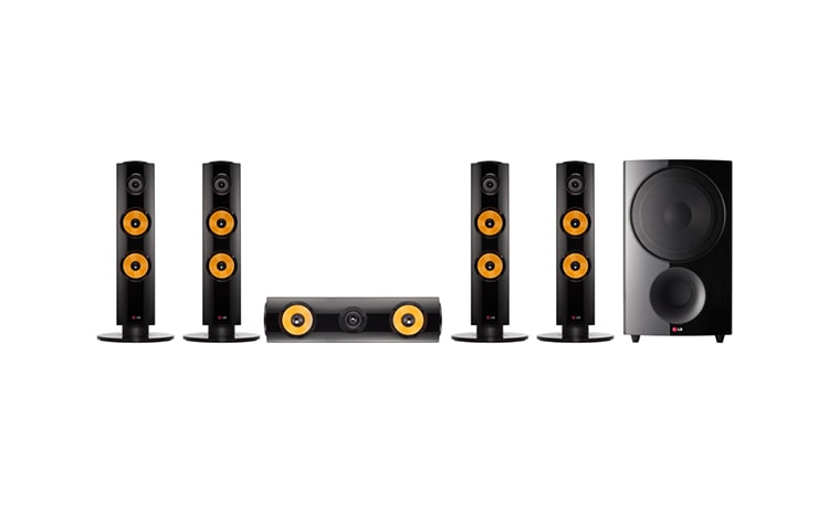 LG DVD HOME THEATER DH6340H 1000W 5.1 CHANNEL IMMERSIVE SOUND, DH6340H