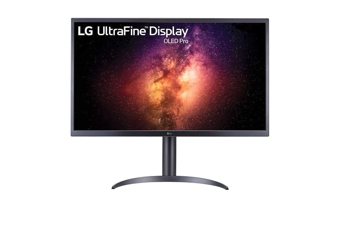 LG 31.5'' 4K OLED Display with Pixel Dimming and 1M : 1 Contrast Ratio, front view, 32EP950-B