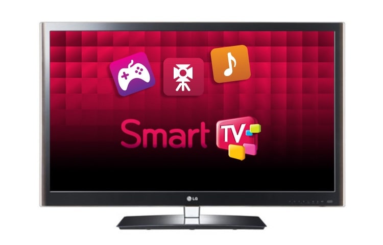 LG 47'' Full HD LED Smart TV met TruMotion 100Hz, Picture Wizard II, DLNA, Wi-fi, Smart Energy Saving Plus en DivX HD Plus, 47LV5500