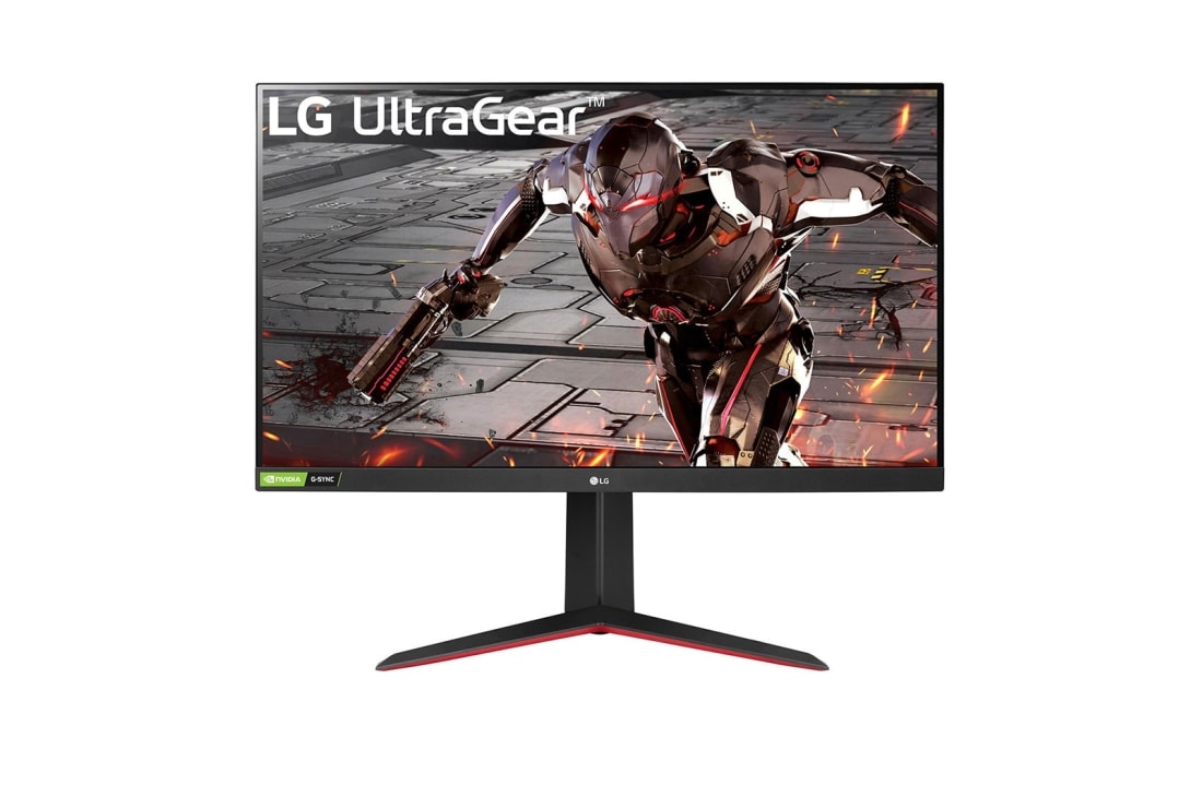 LG 32” Class Full HD Gaming Monitor, Front View , 32GN550-B