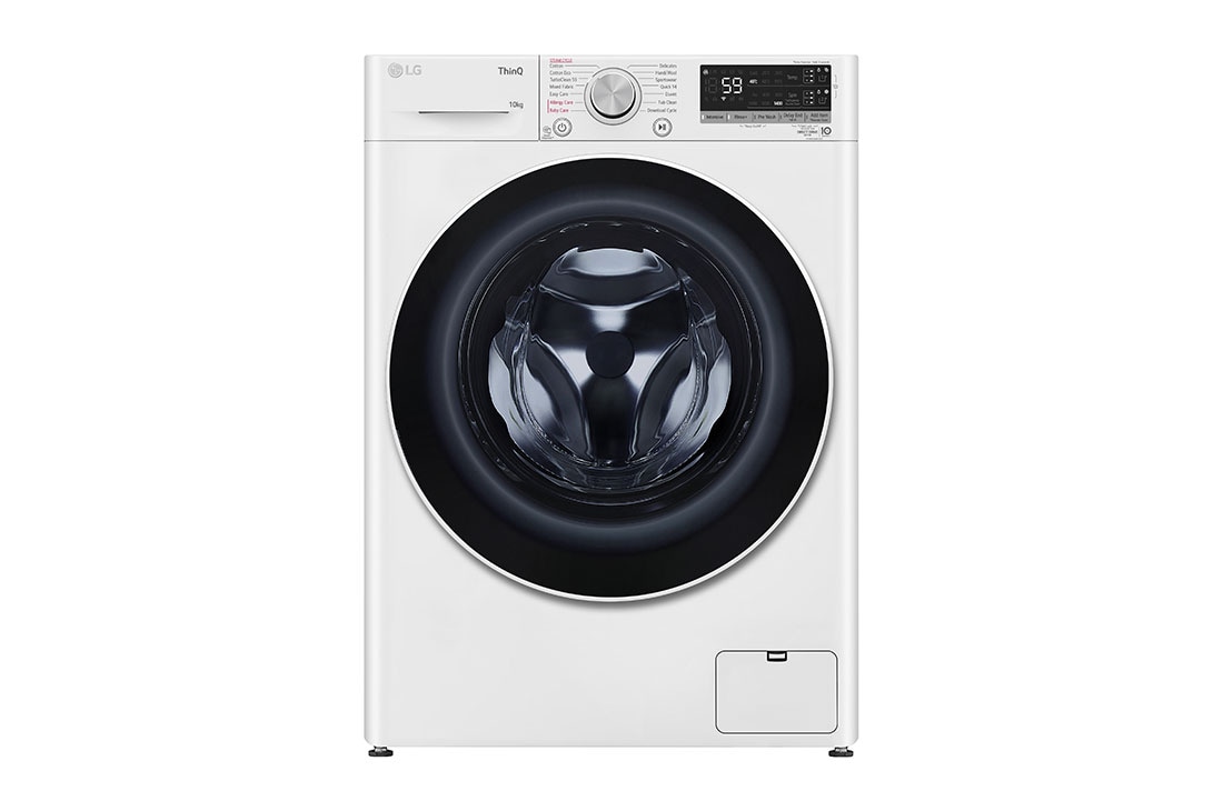 LG 10kg Series 6 Front Load Washing Machine with ezDispense®, front, WV6-1410W