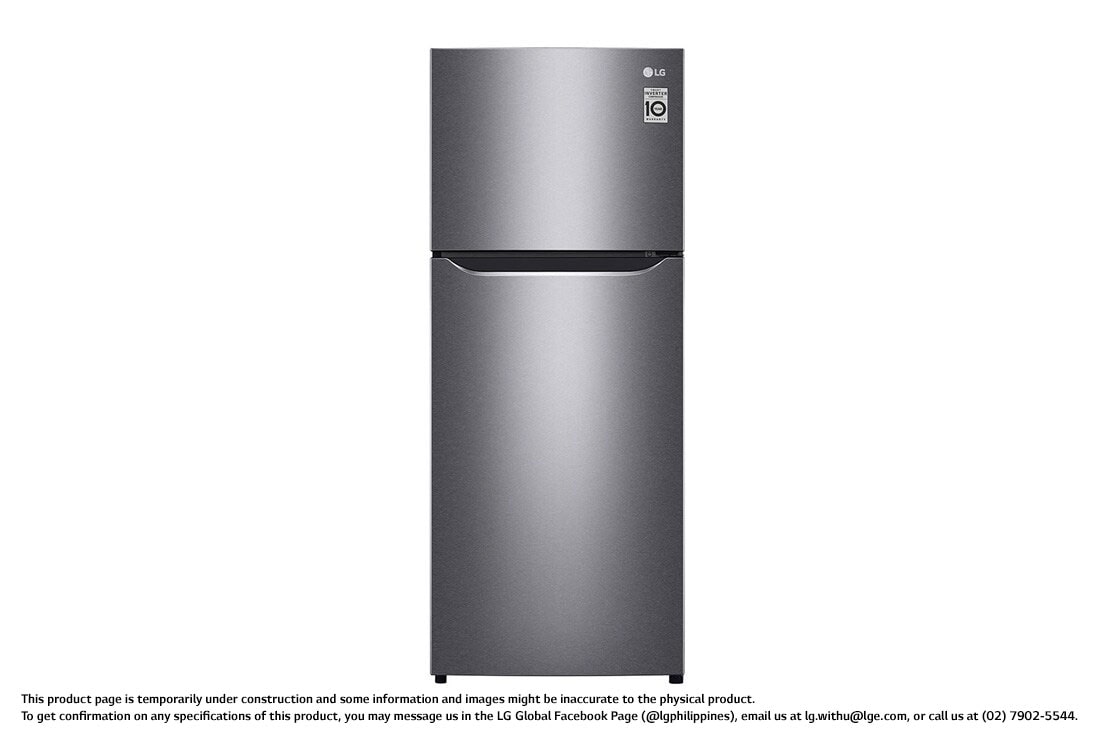 LG Two-Door Top Freezer Refrigerator, GR-B202SQBB