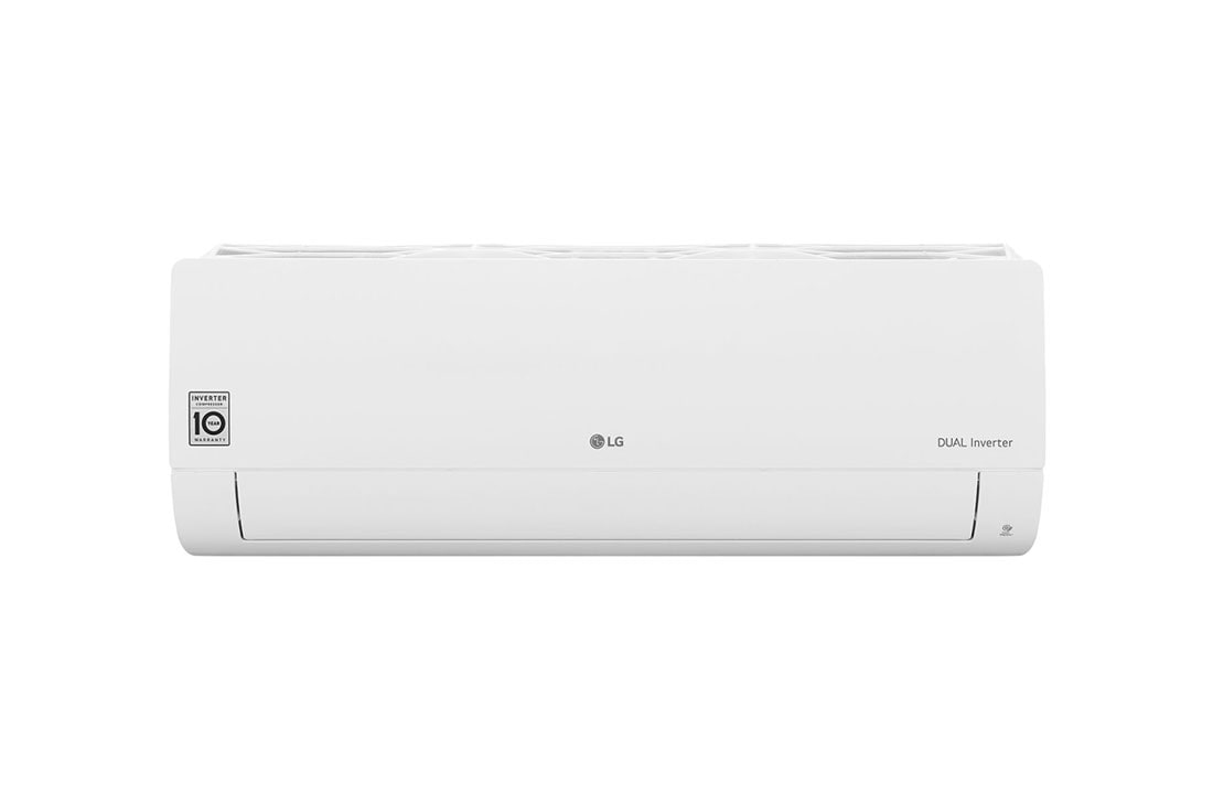 LG Split Type Dual Inverter Standard Aircon, front view, HSN12ISW