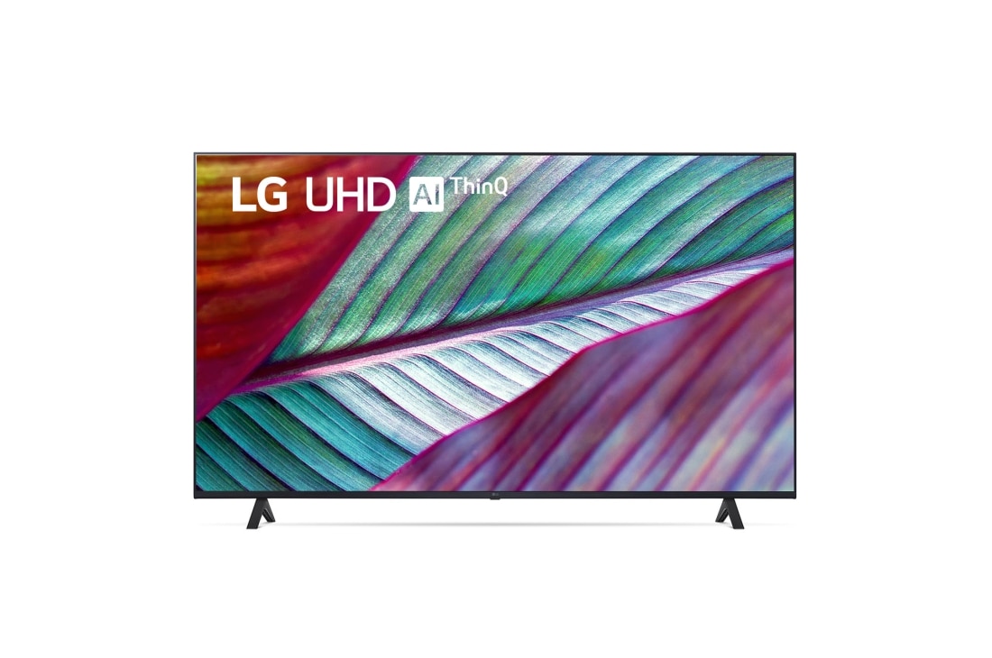 LG UHD UR75 55inch 4K Smart TV, 2023, A front view of the LG UHD TV, 55UR7550PSC