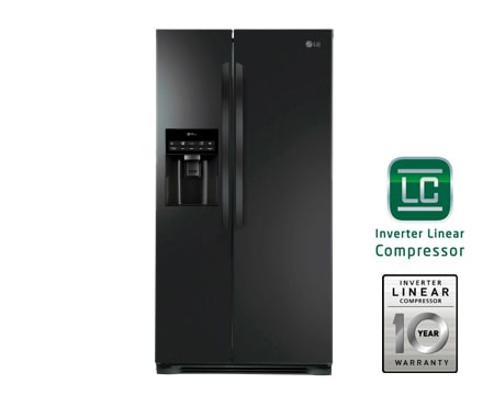 LG 175cm | 508L |Total no Frost | Kompresor liniowy | Kostkarka automatyczna, GSL325WBCV