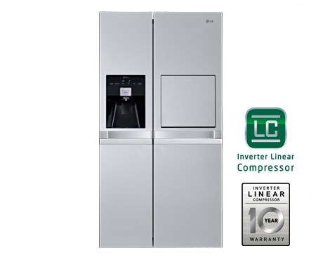 LG 175cm | 540L |Total no Frost | Kompresor liniowy | Smart Diagnosis | Bez Hydraulika | Minibar , GSP545NSYZ