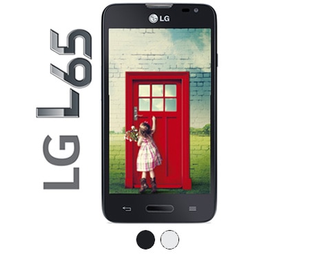 LG L65, SMARTFON Z EKRANEM IPS 4.3 '', ANDROID 4.4 KITKAT, DWURDZENIOWY PROCESOR 1,2 GHZ, APARAT 5MP, LG L65 black