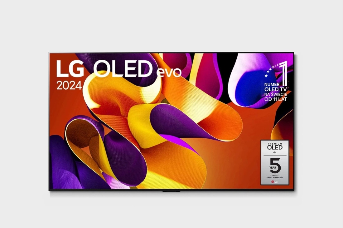 LG 83-calowy LG OLED evo G4 4K Smart TV OLED83G4, OLED83G45LW