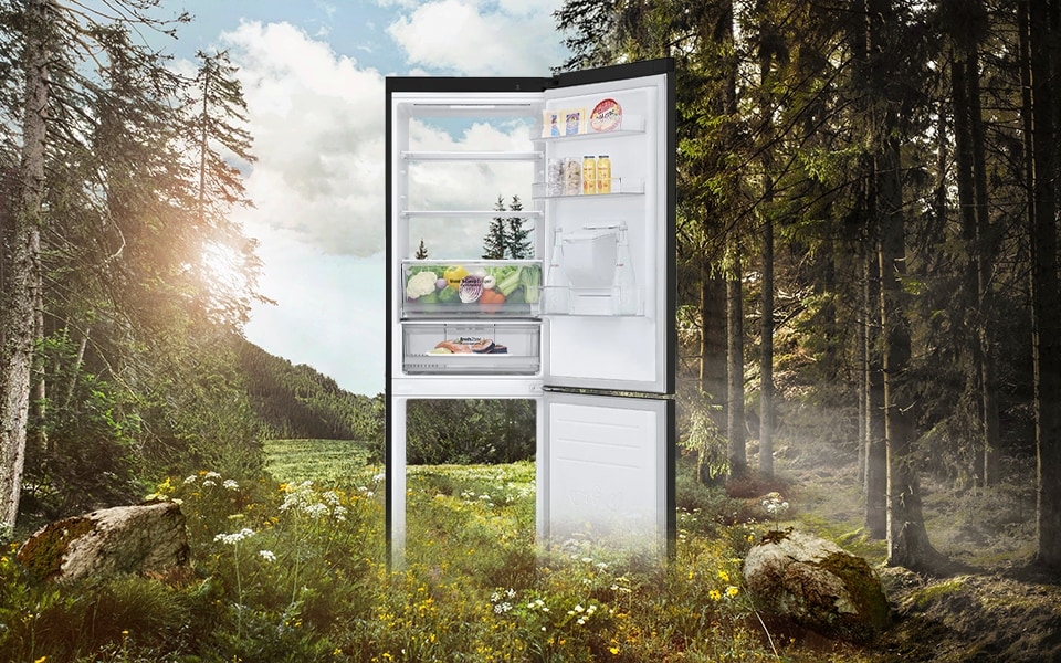 Um frigorífico com classificação A de eficiência energética considera o ambiente