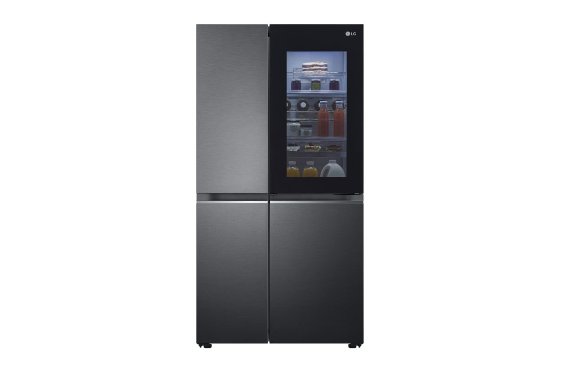 LG 647 літрів | Холодильник InstaView Door-in-Door | з технологією DoorCooling<sup>+</sup> | Інверторний лінійний компресор| ThinQ	, GC-Q257CBFC, GC-Q257CBFC