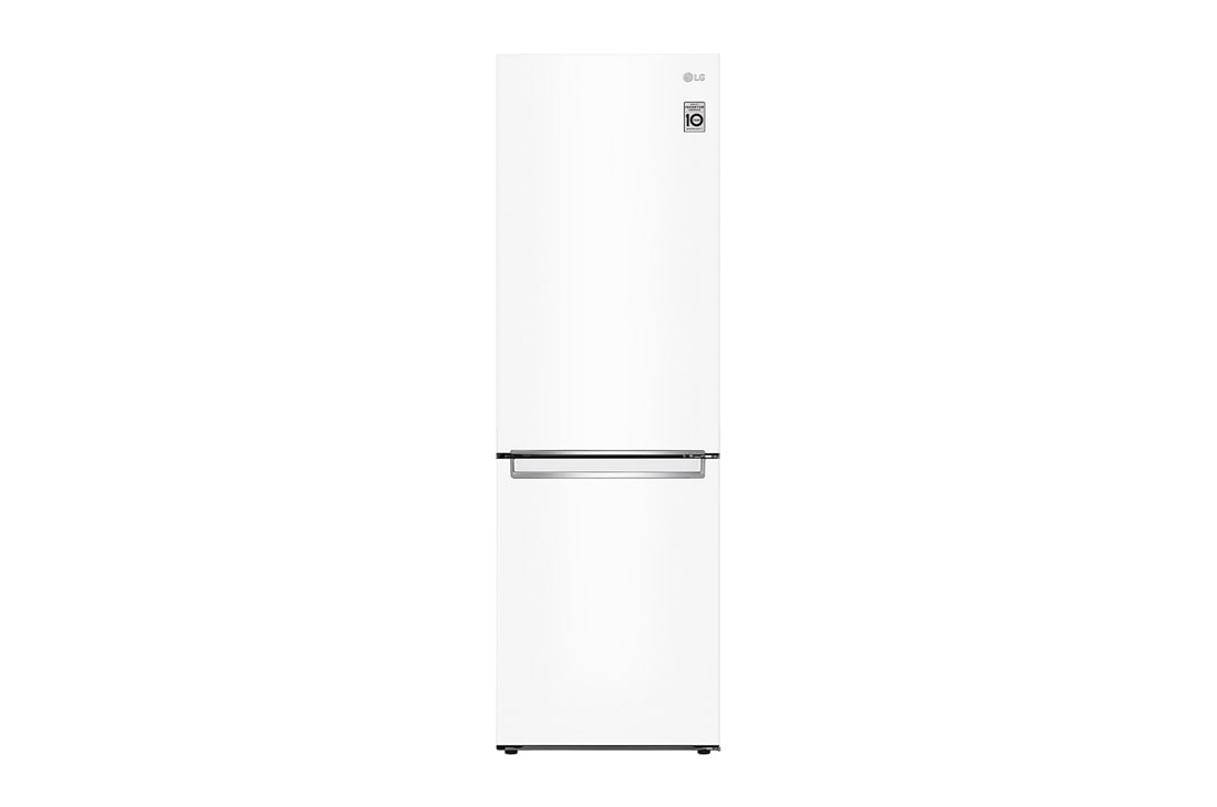LG 341 л| Холодильник з нижньою морозильною камерою | DoorCooling<sup>+</sup>| Multi Air Flow | Smart Diagnosis, Front view, GW-B459SQLM