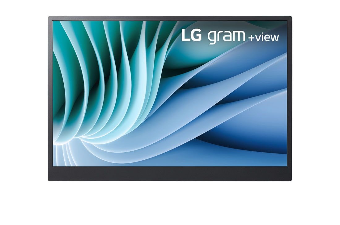 LG Màn hình mở rộng LG gram +view 16 inch, USB Type-C™, Power delivery, 16MR70.ASDA5, Hình ảnh phía trước, 16MR70.ASDA5