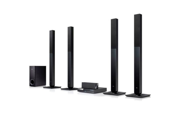 LG 850W 5.1Ch. 3D Bluray Home Theatre with LG Smart TV, BH6520T