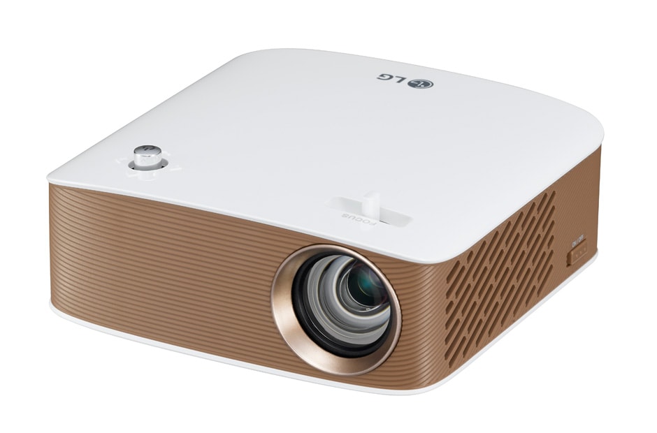 LG Embedded Battery LED Projector  with Screen Share, PH150G