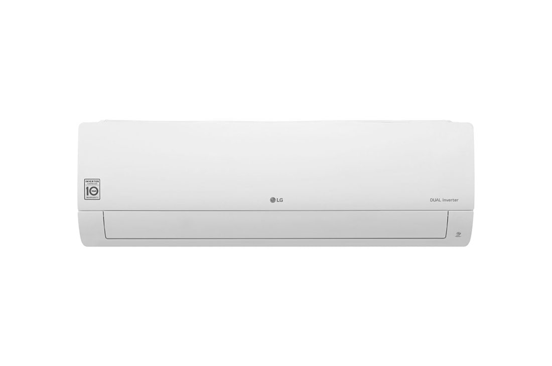 LG Dual Inverter Air Conditioner - M10EJH, front view, M10EJH