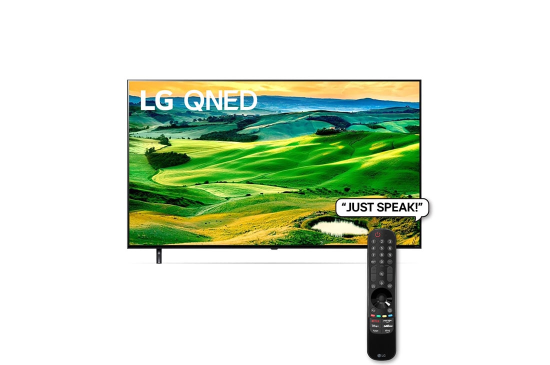 LG 55'' QNED 4K 120 Hz ThinQ AI Smart TV with Magic Remote, HDR & webOS, 55QNED806QA