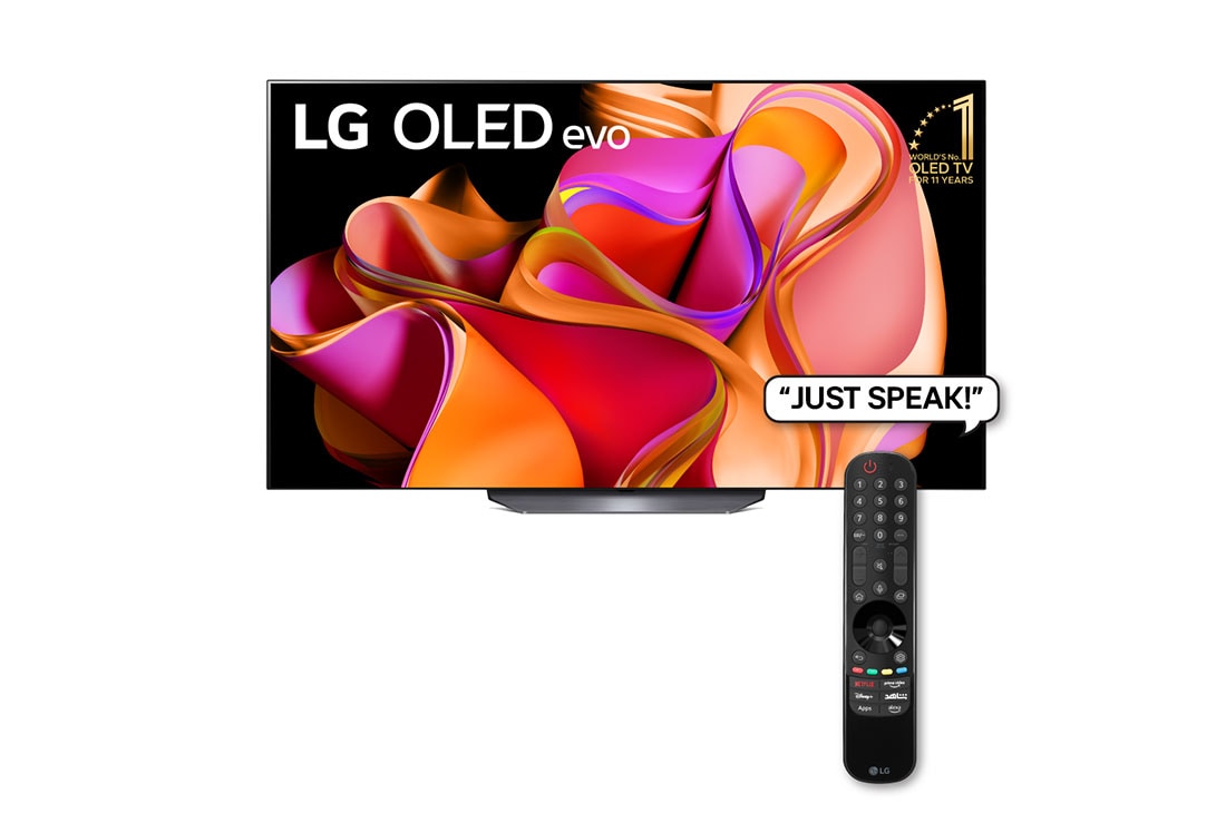 LG 139cm (55'') OLED CS3 4K 120Hz GAMING SMART TV with Magic Remote, HDR & webOS, OLED55CS3VA