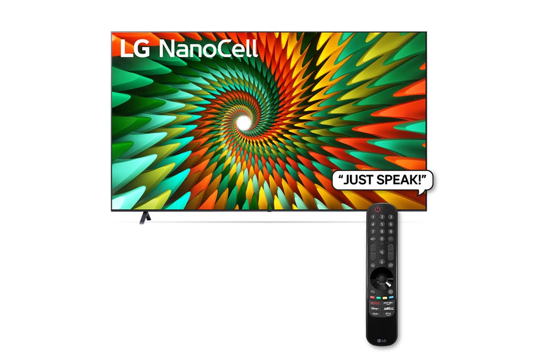 LG 165cm (65'') NanoCell 4K UHD Smart TV with Magic Remote, HDR & webOS, 65NANO776RA